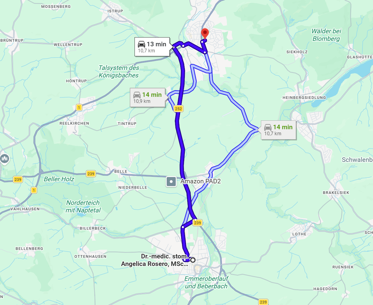 Kieferorthopädie in der Nähe von Blomberg